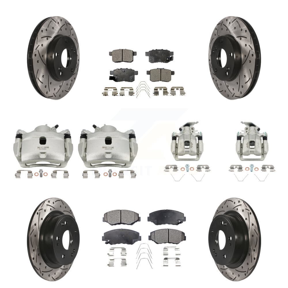 Transit Auto - KCD-100307T - Front and Rear Disc Brake Kits image 1