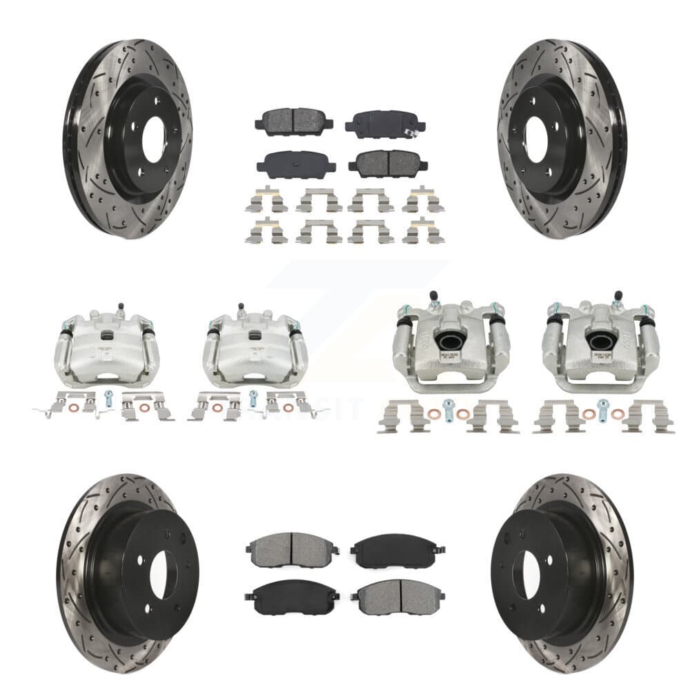 Transit Auto - KCD-100317S - Front and Rear Disc Brake Kits image 1