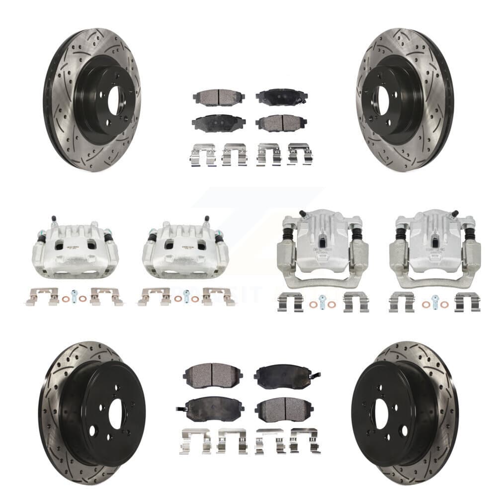 Transit Auto - KCD-100319T - Front and Rear Disc Brake Kits image 1