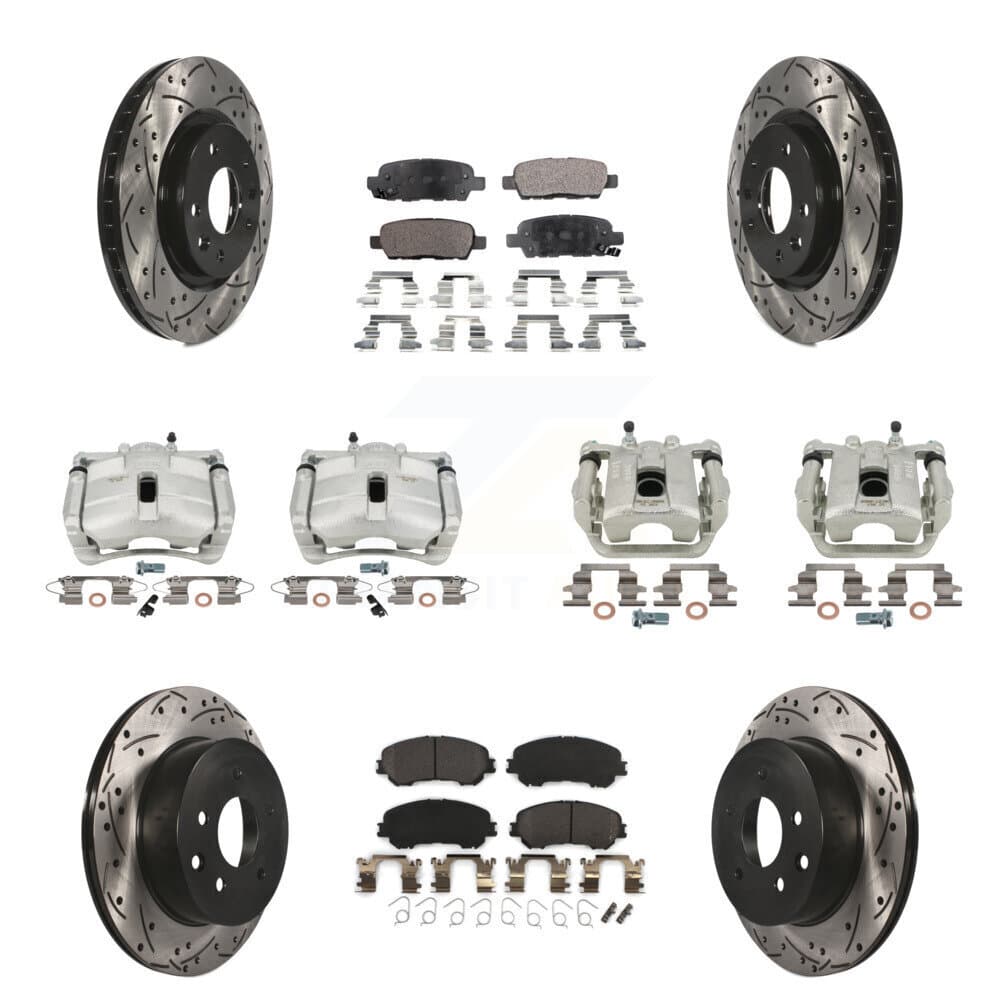 Transit Auto - KCD-100328P - Front and Rear Disc Brake Kits image 1