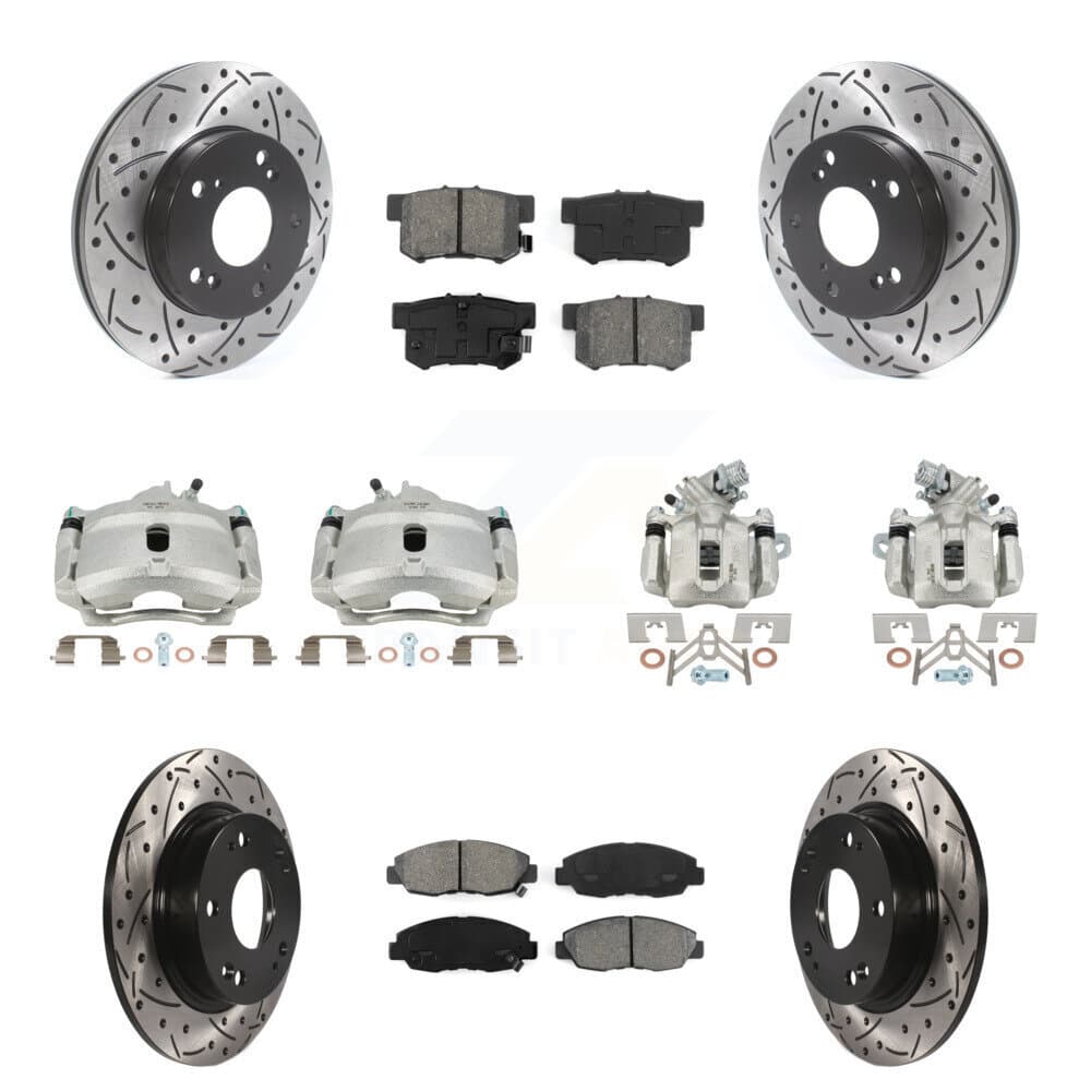 Transit Auto - KCD-100331S - Front and Rear Disc Brake Kits image 1