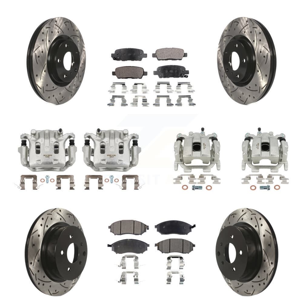 Transit Auto - KCD-100331T - Front and Rear Disc Brake Kits image 1