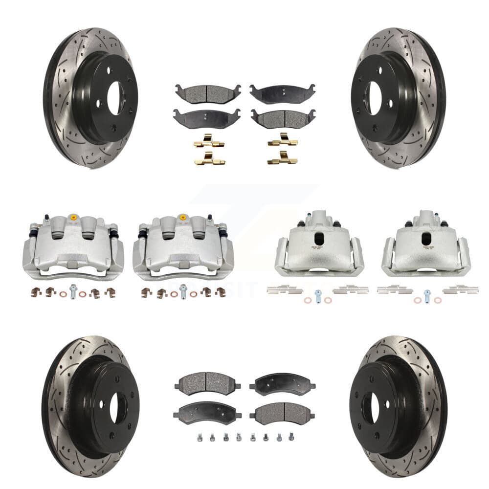 Transit Auto - KCD-100333P - Front and Rear Disc Brake Kits image 1