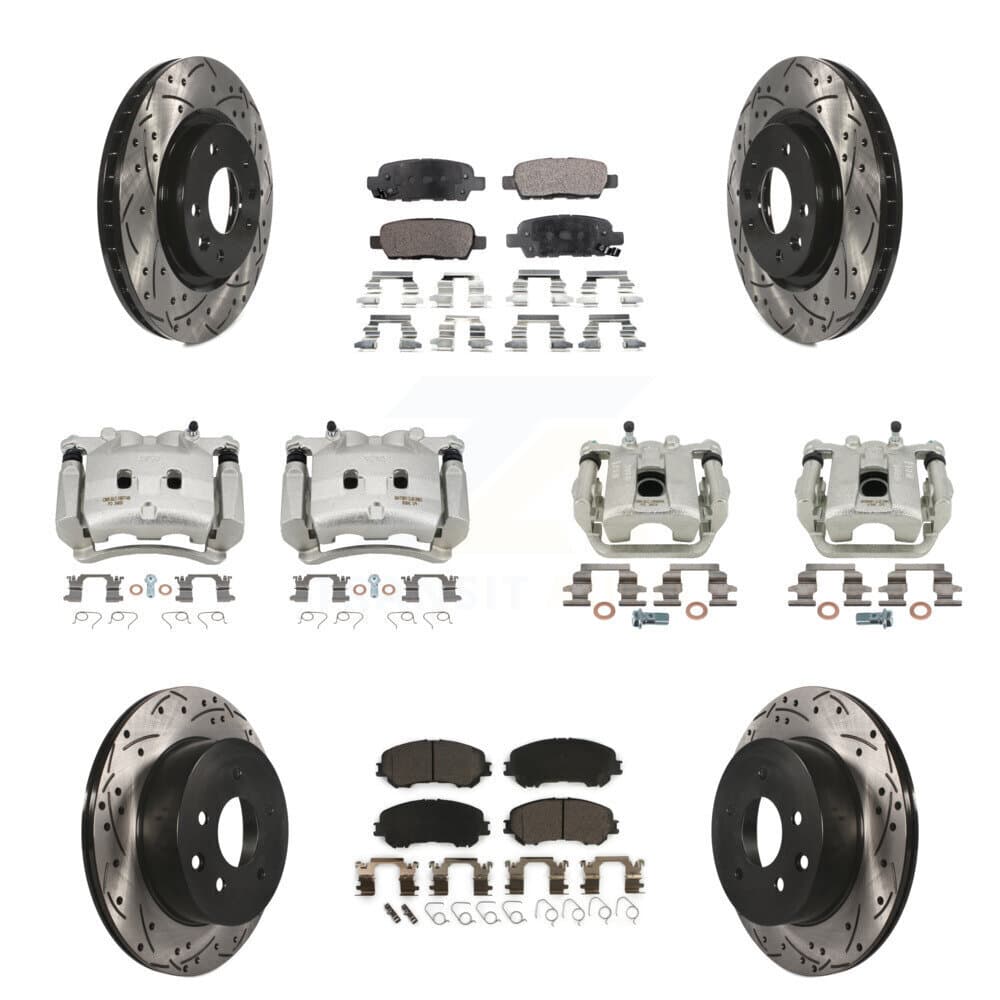 Transit Auto - KCD-100342T - Front and Rear Disc Brake Kits image 1