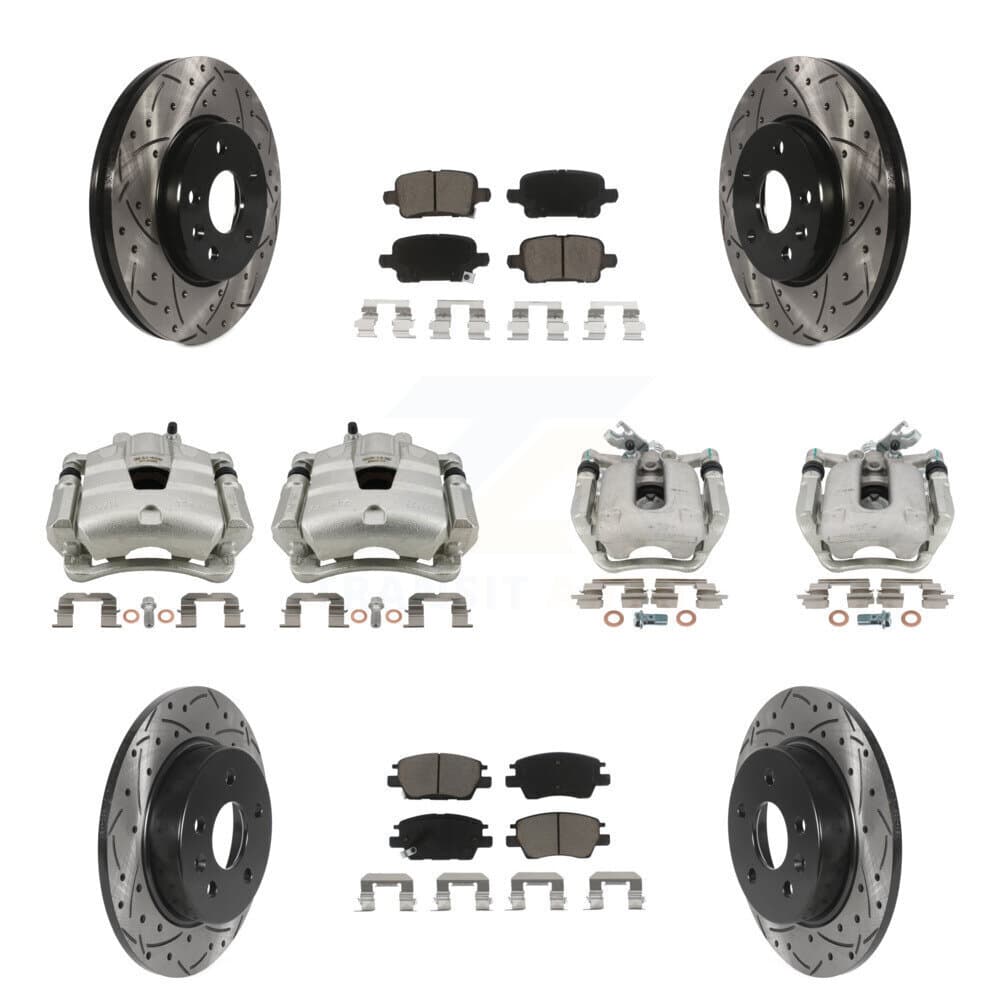 Transit Auto - KCD-100353C - Front and Rear Disc Brake Kits image 1