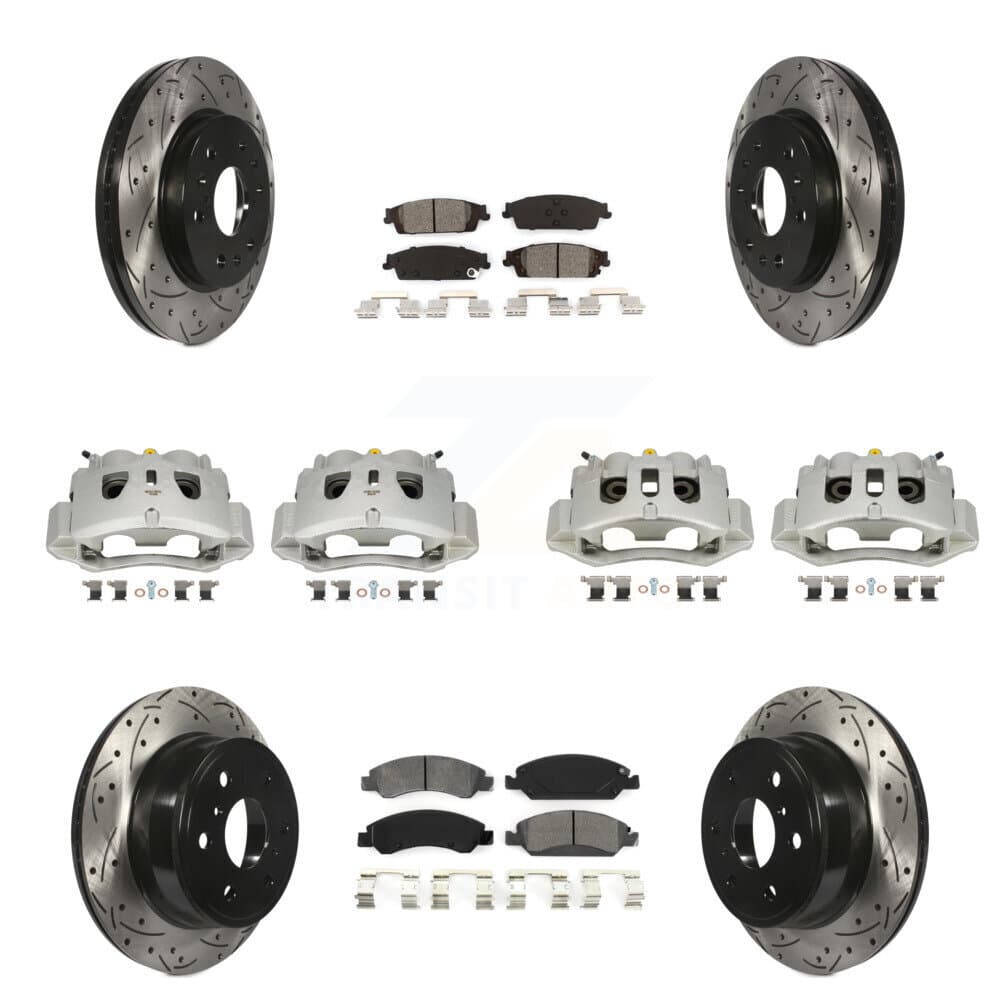 Transit Auto - KCD-100360S - Front and Rear Disc Brake Kits image 1