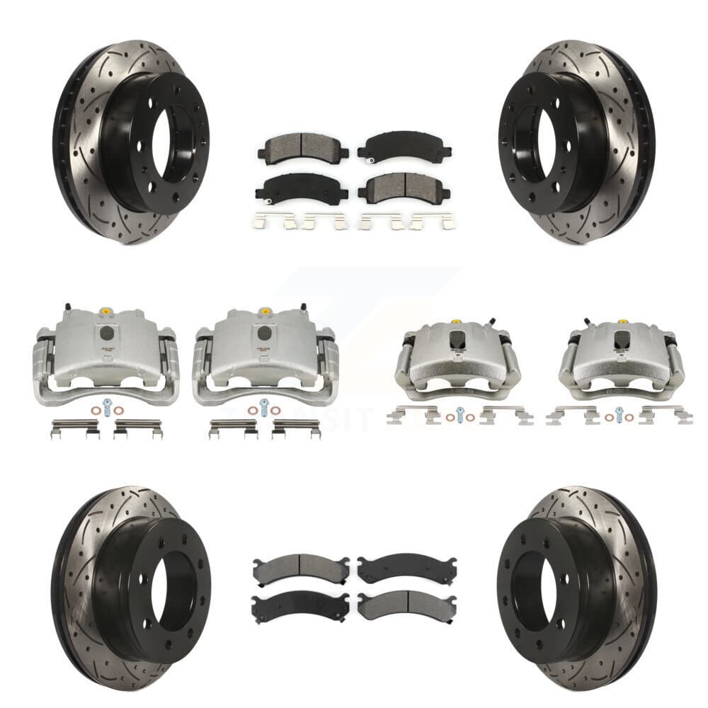 Transit Auto - KCD-100368S - Front and Rear Disc Brake Kits image 1