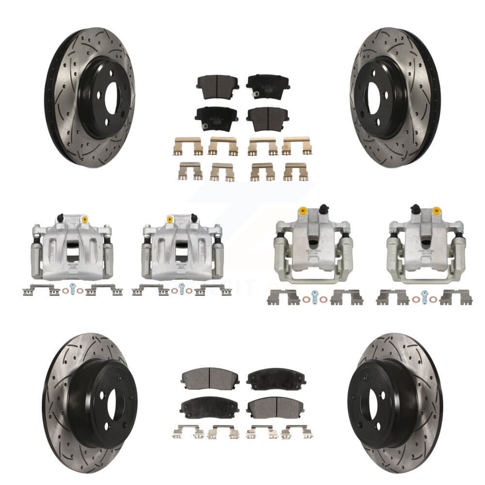 Transit Auto - KCD-100372T - Front and Rear Disc Brake Kits image 1