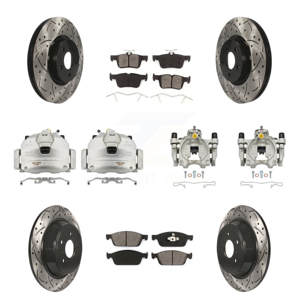Transit Auto - KCD-100374S - Front and Rear Disc Brake Kits image 1