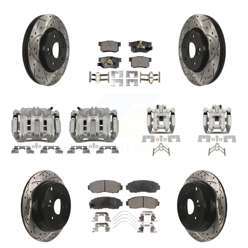 Transit Auto - KCD-100381T - Front and Rear Disc Brake Kits image 1