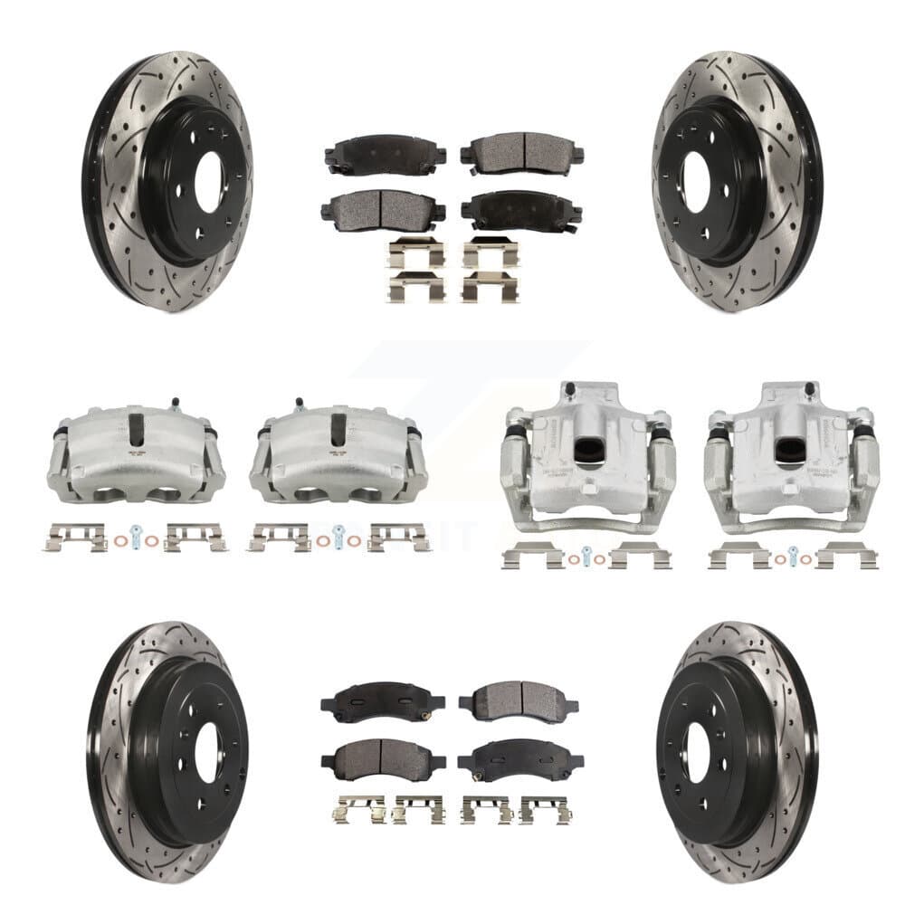 Transit Auto - KCD-100395T - Front and Rear Disc Brake Kits image 1