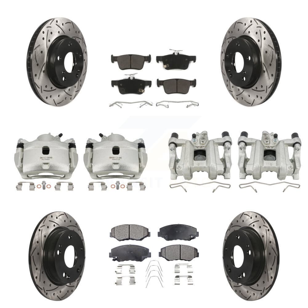 Transit Auto - KCD-100396P - Front and Rear Disc Brake Kits image 1