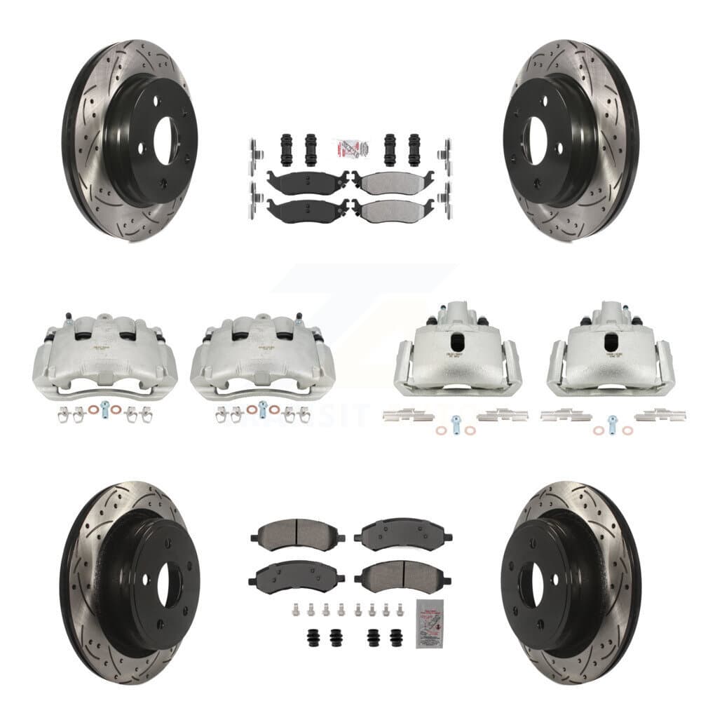 Transit Auto - KCD-100414N - Front and Rear Disc Brake Kits image 1