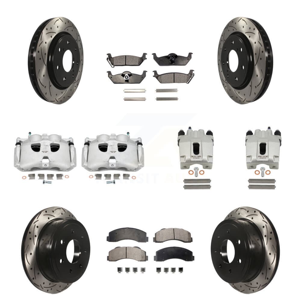 Transit Auto - KCD-100418T - Front and Rear Disc Brake Kits image 1