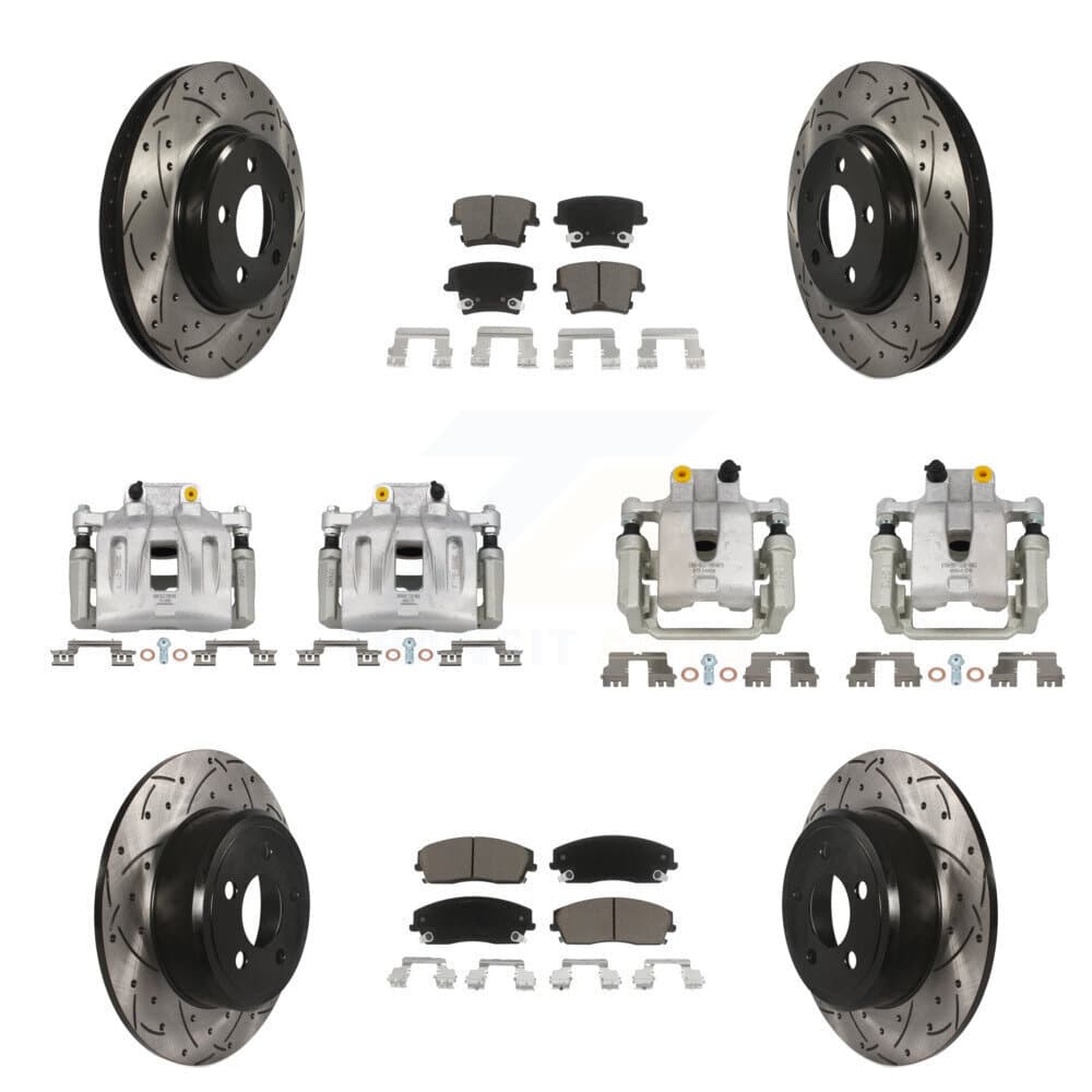 Transit Auto - KCD-100420C - Front and Rear Disc Brake Kits image 1