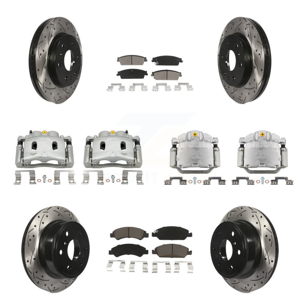 Transit Auto - KCD-100424C - Front and Rear Disc Brake Kits image 1