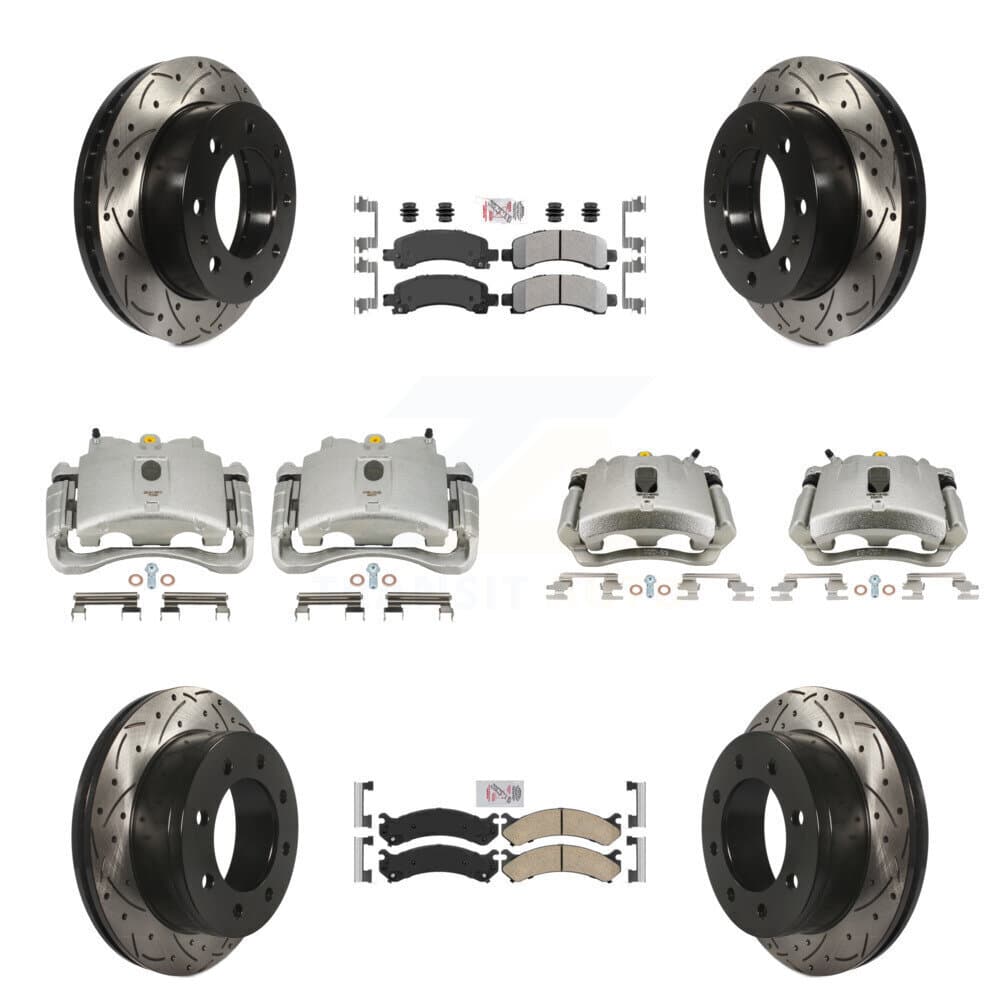 Transit Auto - KCD-100425N - Front and Rear Disc Brake Kits image 1