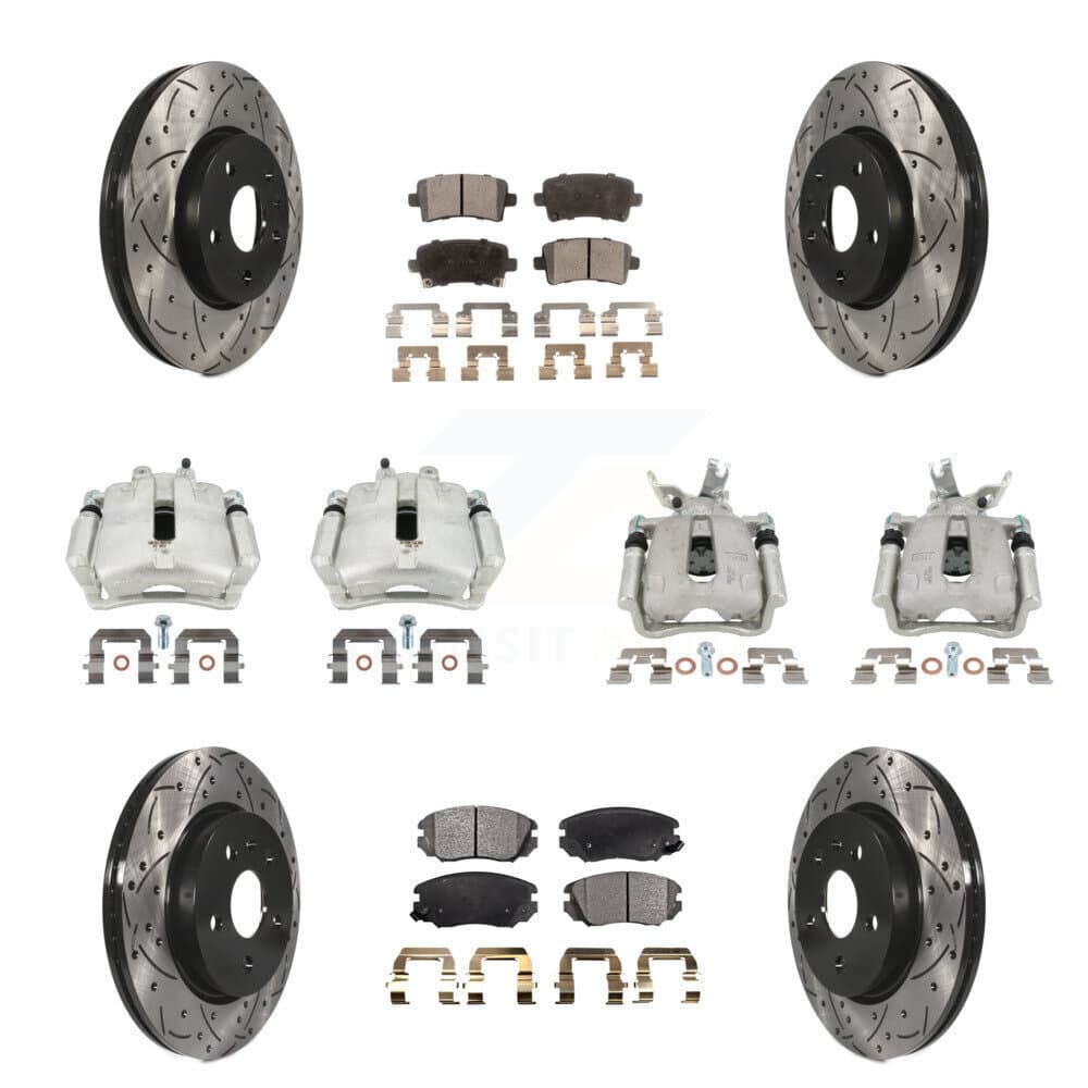 Transit Auto - KCD-100435T - Front and Rear Disc Brake Kits image 1