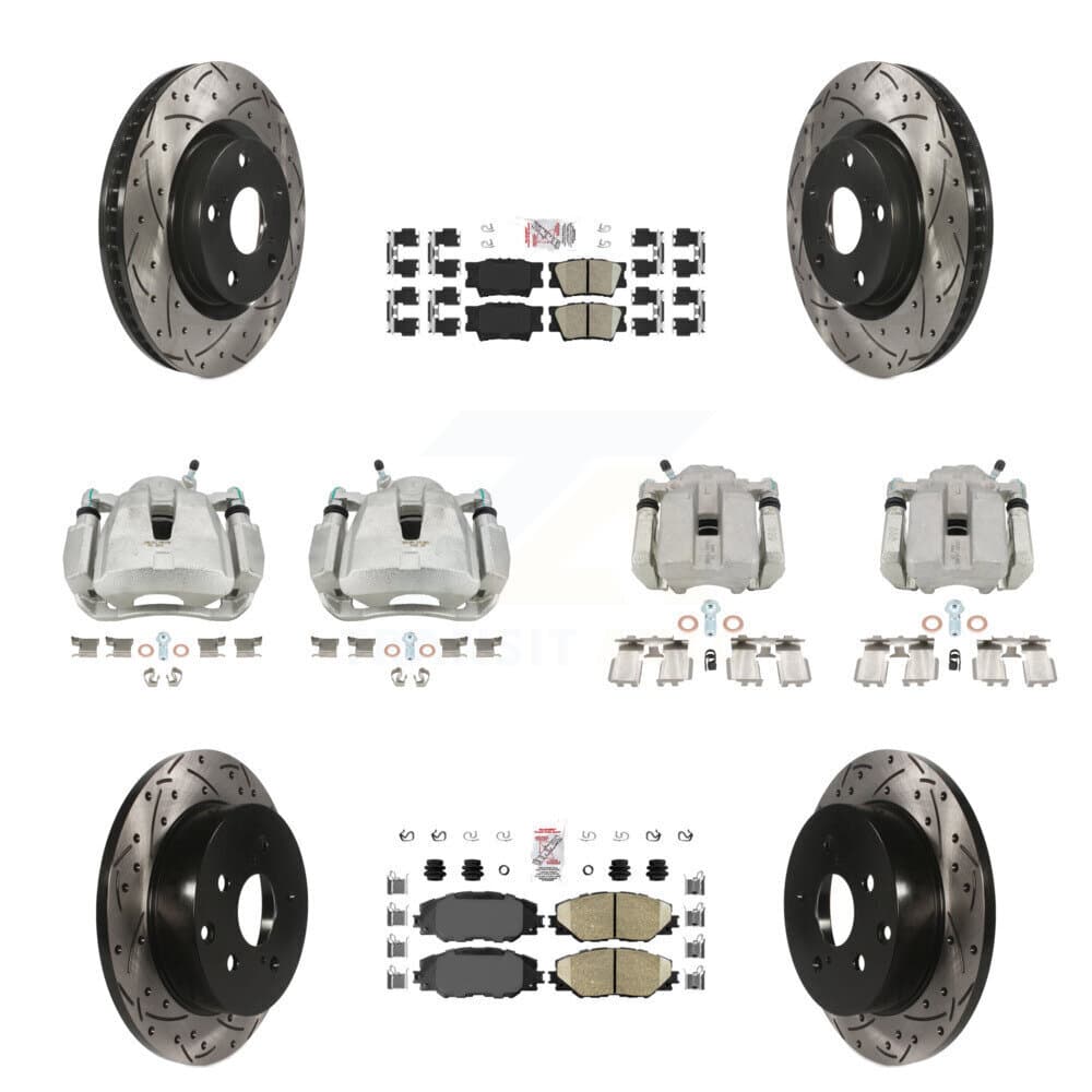 Transit Auto - KCD-100437N - Front and Rear Disc Brake Kits image 1