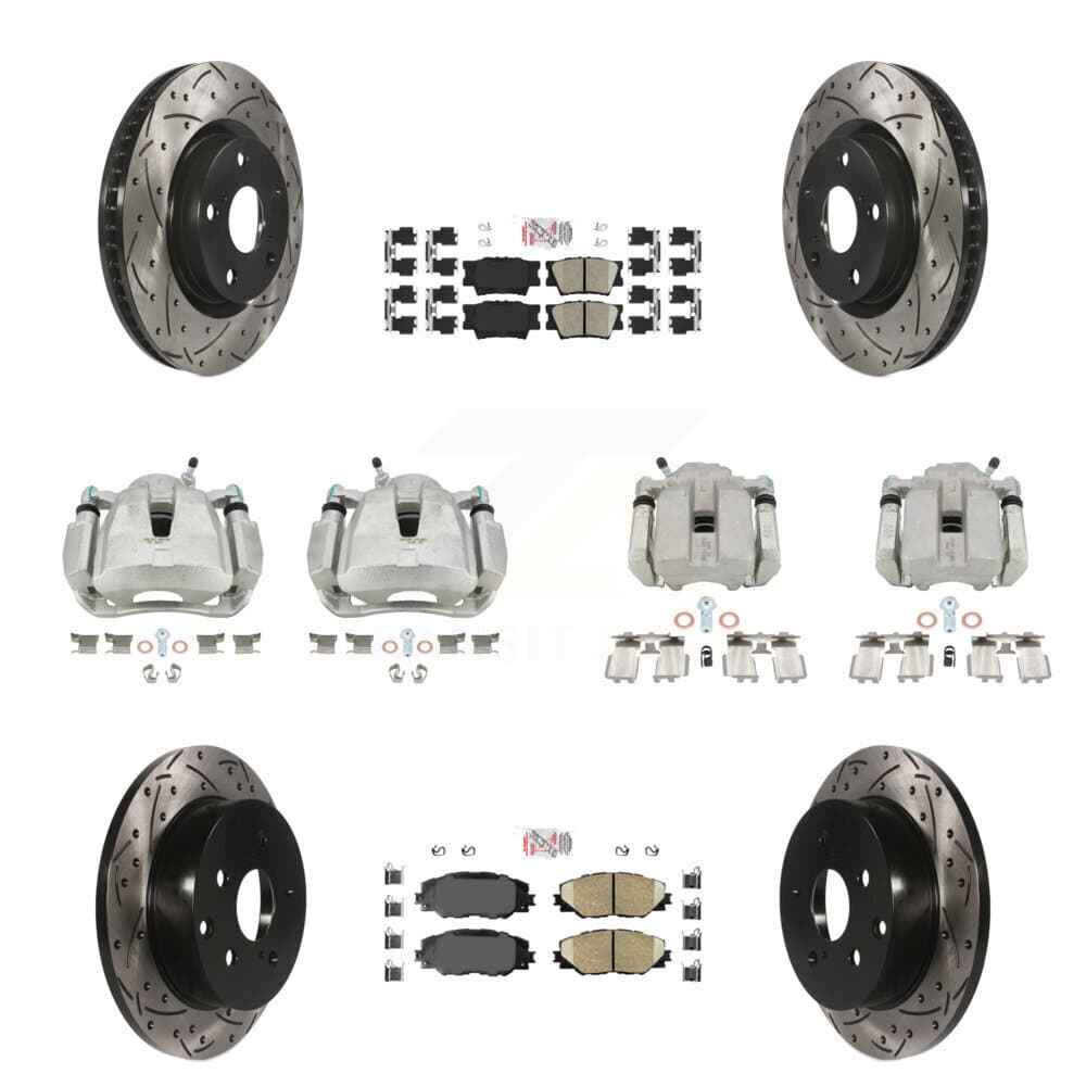 Transit Auto - KCD-100439N - Front and Rear Disc Brake Kits image 1