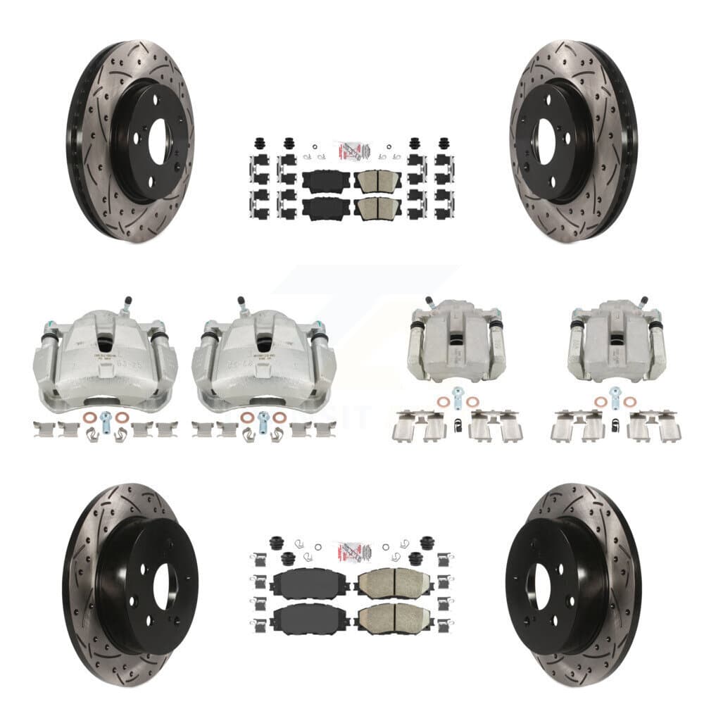 Transit Auto - KCD-100440N - Front and Rear Disc Brake Kits image 1