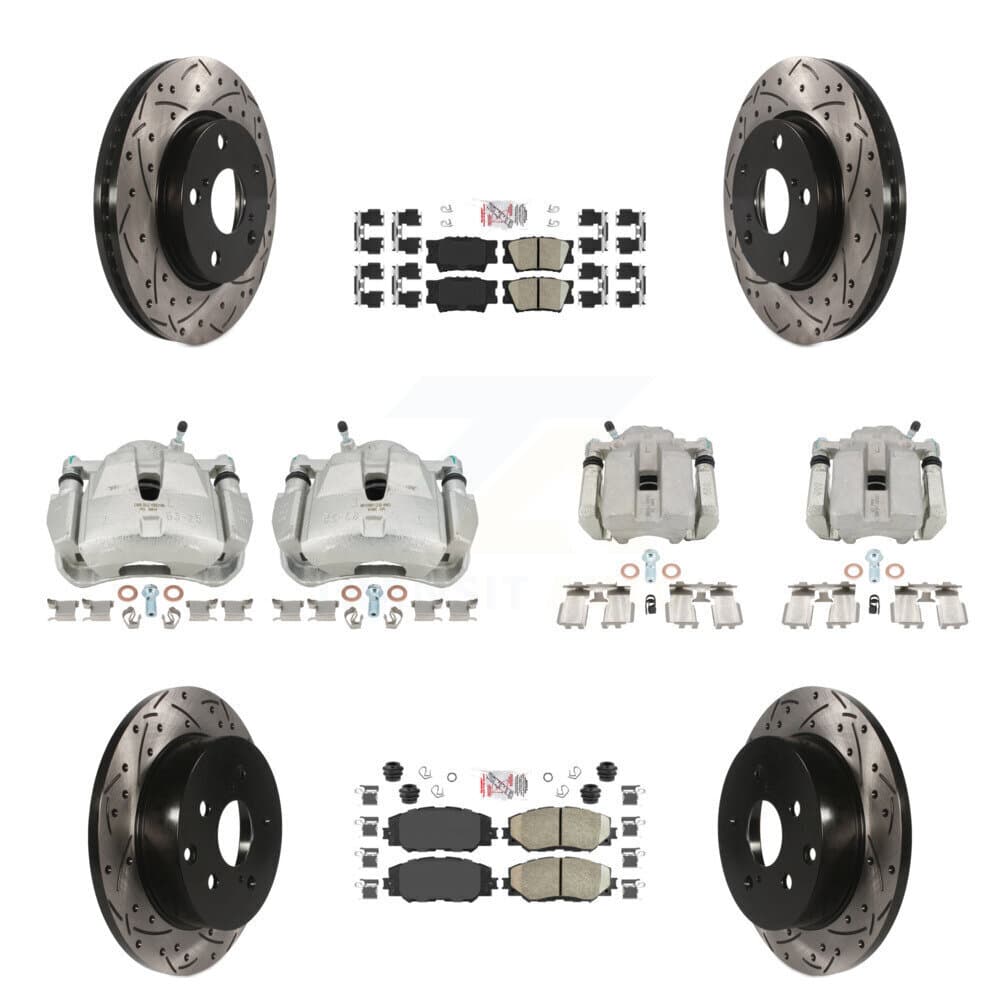 Transit Auto - KCD-100441N - Front and Rear Disc Brake Kits image 1