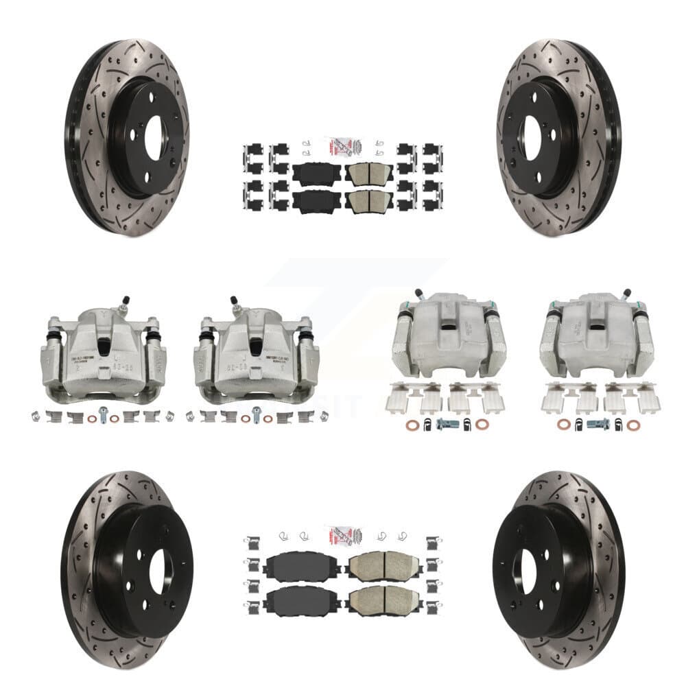 Transit Auto - KCD-100451N - Front and Rear Disc Brake Kits image 1