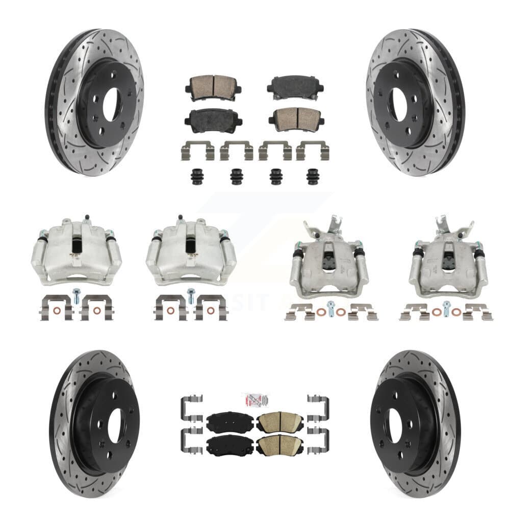 Transit Auto - KCD-100457N - Front and Rear Disc Brake Kits image 1