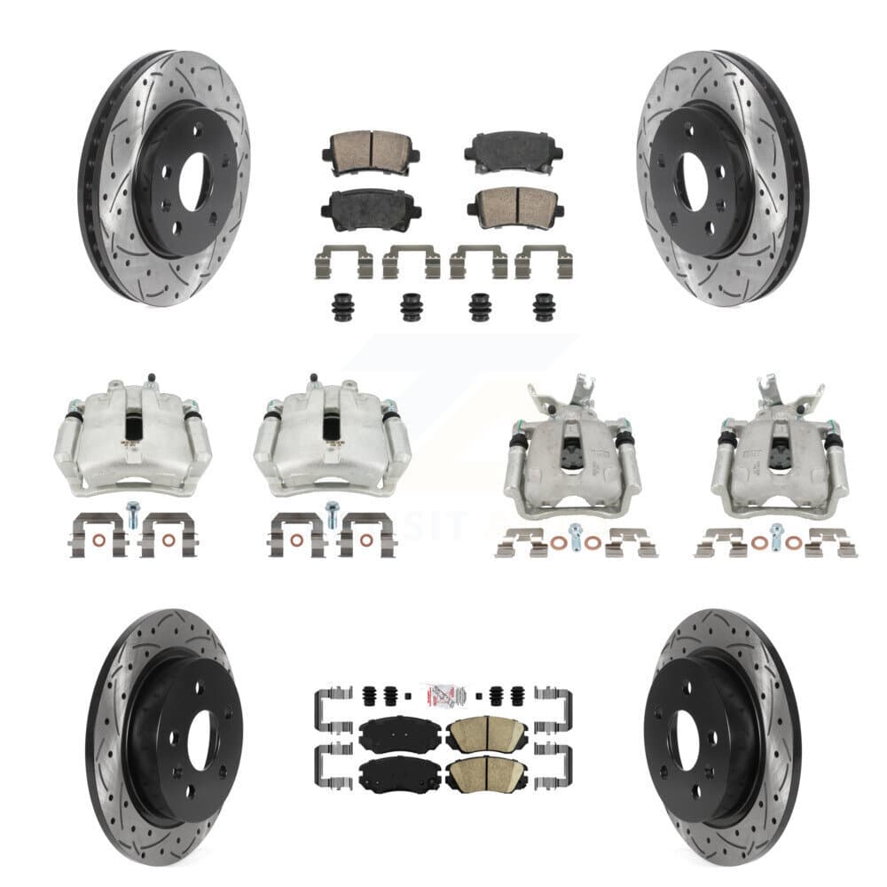 Transit Auto - KCD-100459N - Front and Rear Disc Brake Kits image 1