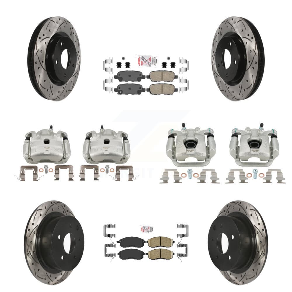 Transit Auto - KCD-100517N - Front and Rear Disc Brake Kits image 1