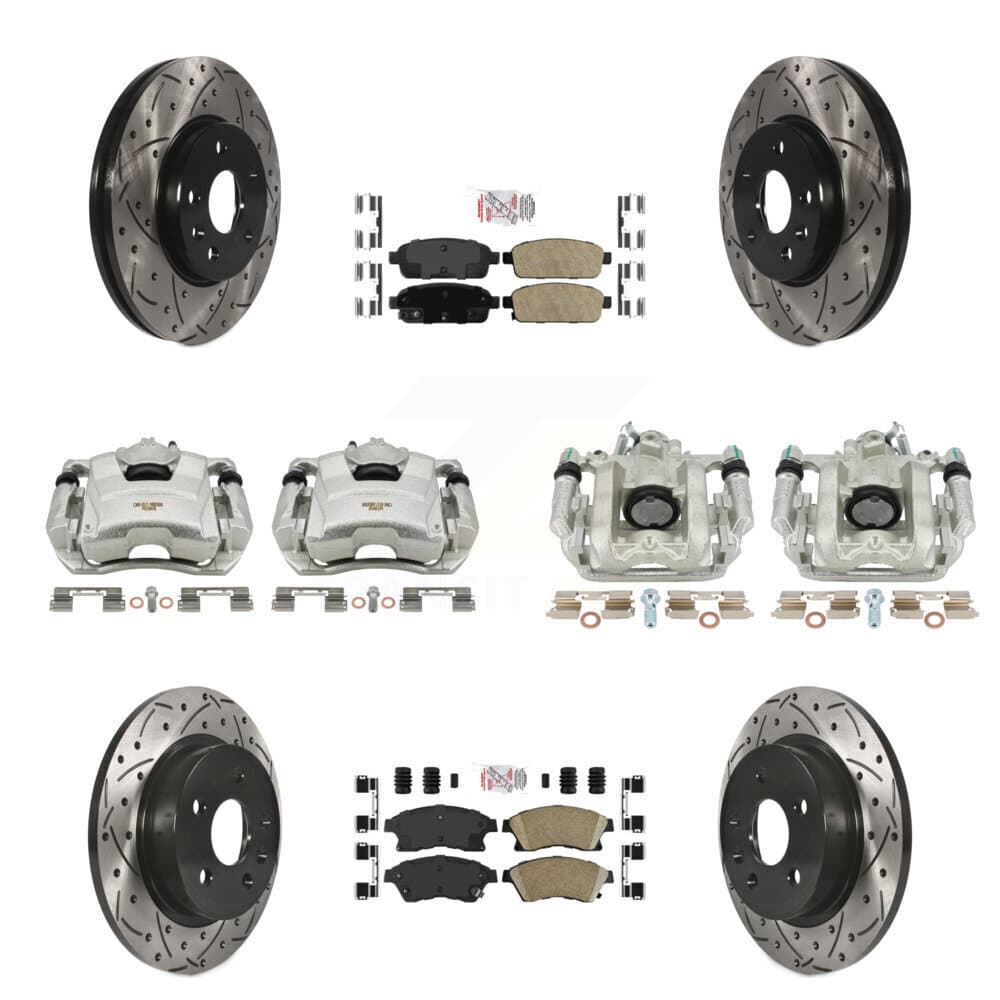 Transit Auto - KCD-100522N - Front and Rear Disc Brake Kits image 1