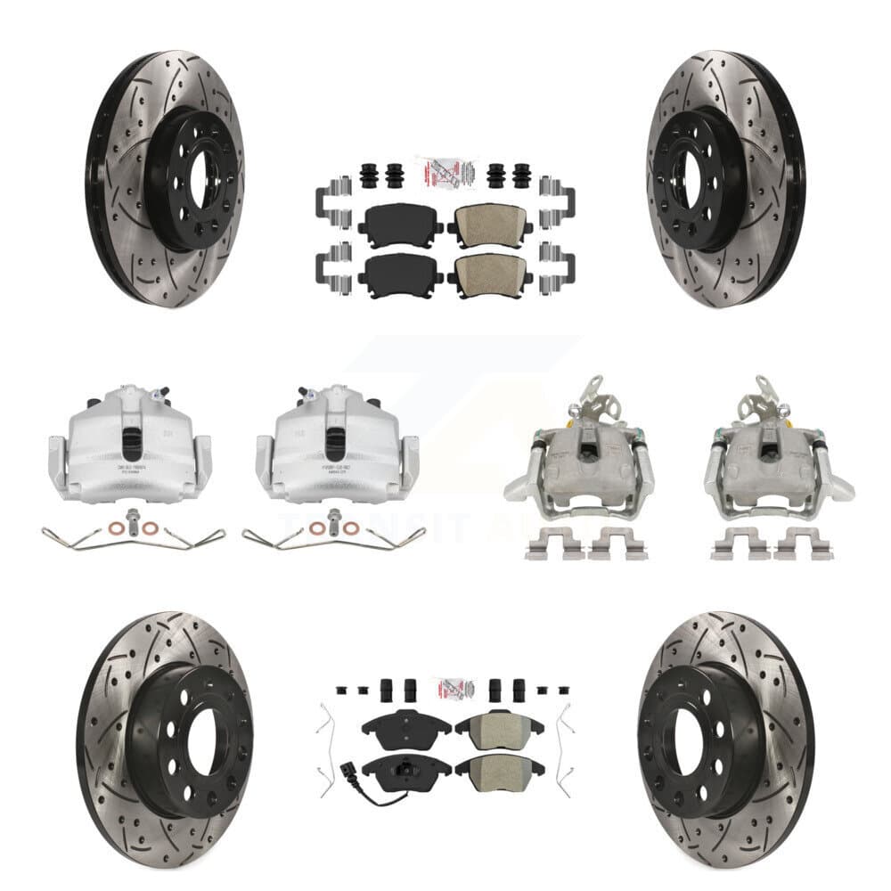 Transit Auto - KCD-100571N - Front and Rear Disc Brake Kits image 1