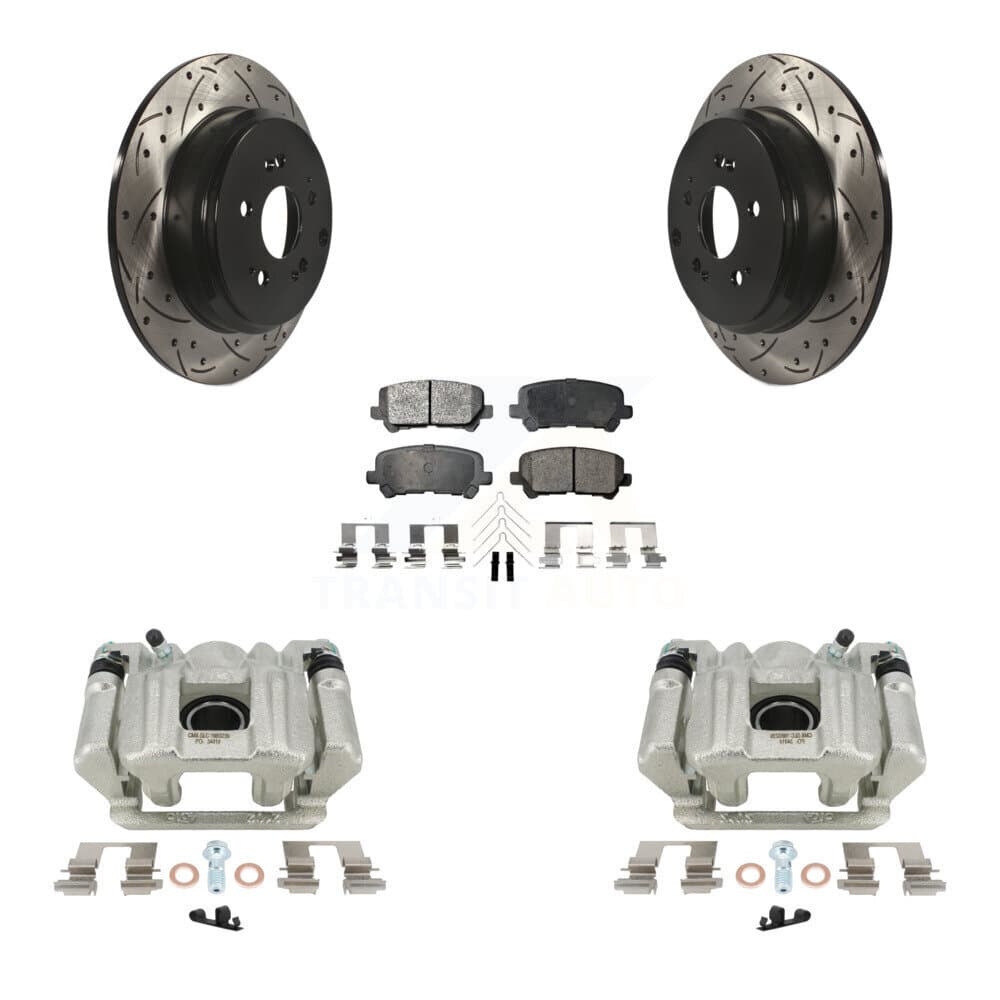 Transit Auto - KCD-100590T - Rear Disc Brake Kits image 1