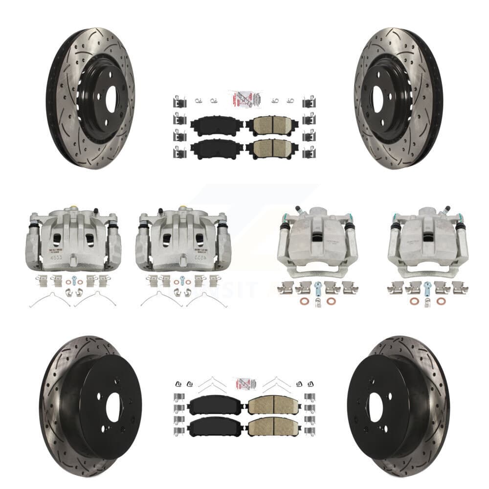Transit Auto - KCD-100591N - Front and Rear Disc Brake Kits image 1