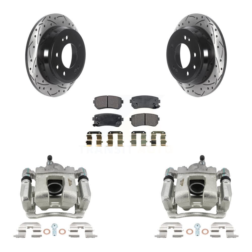 Transit Auto - KCD-100599P - Rear Disc Brake Kits image 1