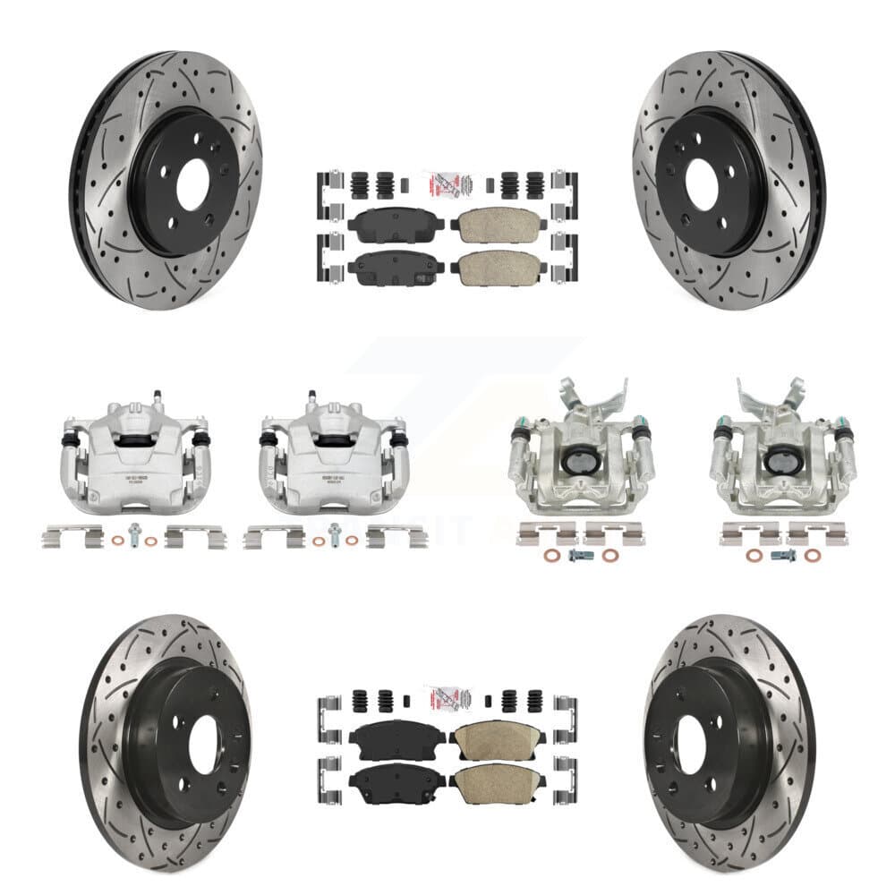 Transit Auto - KCD-100616N - Front and Rear Disc Brake Kits image 1