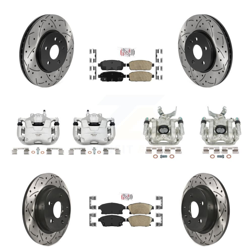 Transit Auto - KCD-100619N - Front and Rear Disc Brake Kits image 1
