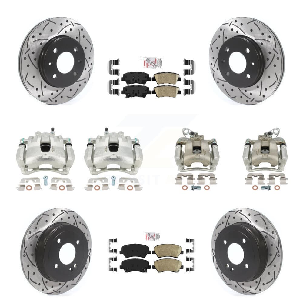 Transit Auto - KCD-100630N - Front and Rear Disc Brake Kits image 1