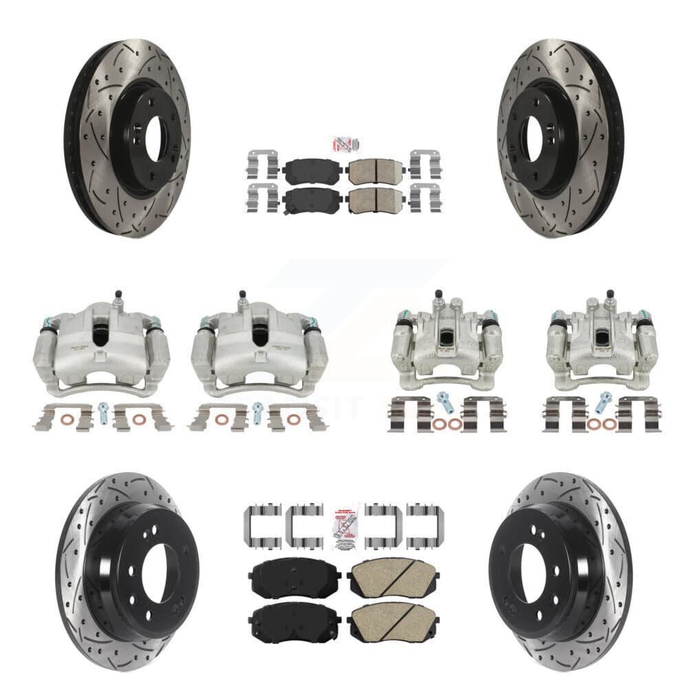 Transit Auto - KCD-100644N - Front and Rear Disc Brake Kits image 1