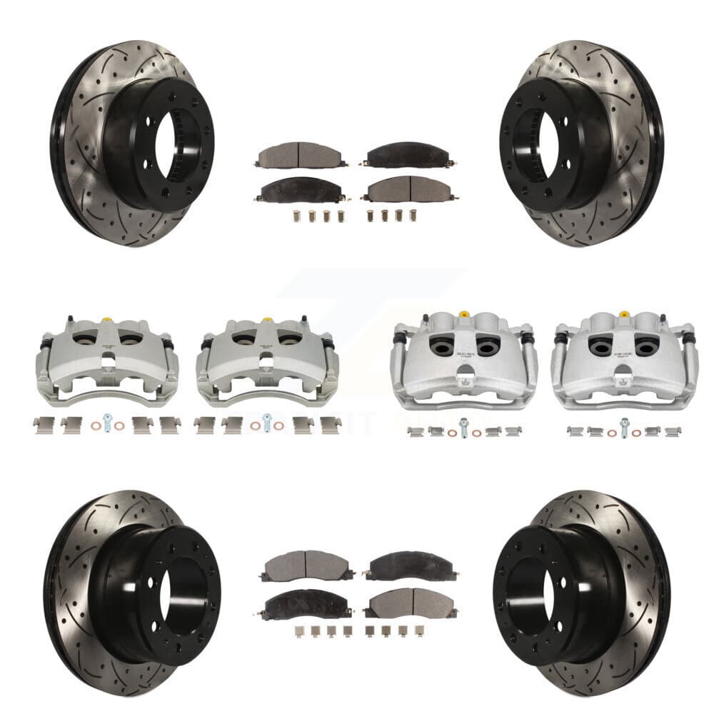 Transit Auto - KCD-100661P - Front and Rear Disc Brake Kits image 1