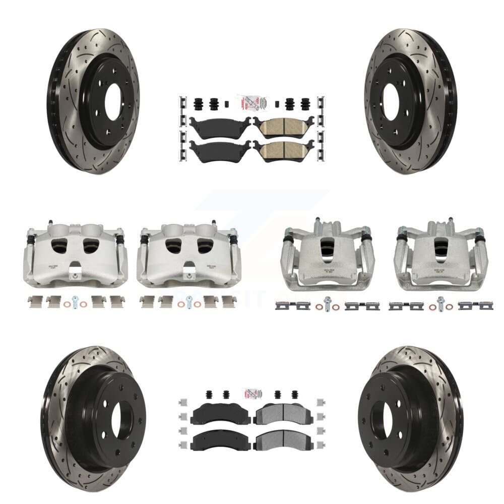 Transit Auto - KCD-100684N - Front and Rear Disc Brake Kits image 1