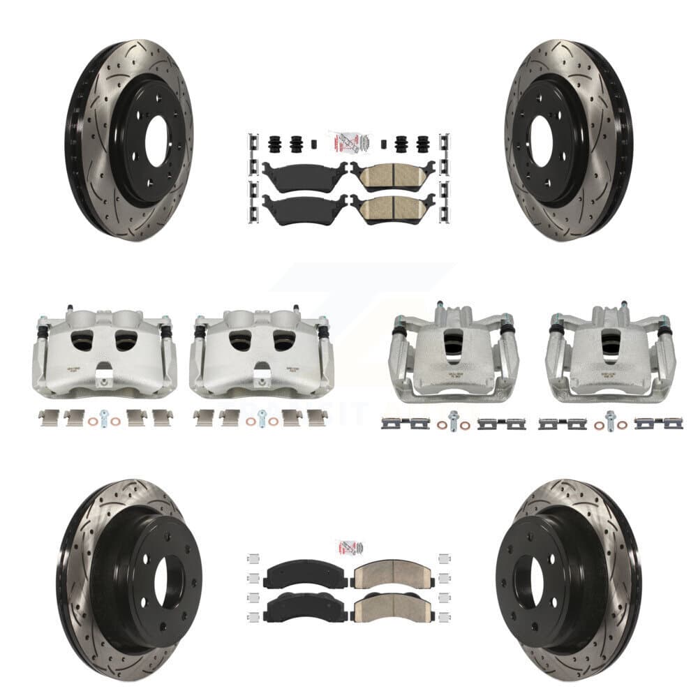 Transit Auto - KCD-100687N - Front and Rear Disc Brake Kits image 1
