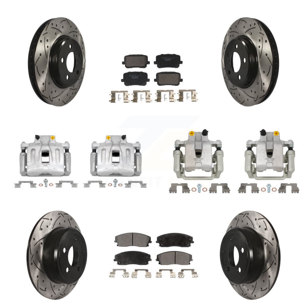 Transit Auto - KCD-100691T - Front and Rear Disc Brake Kits image 1