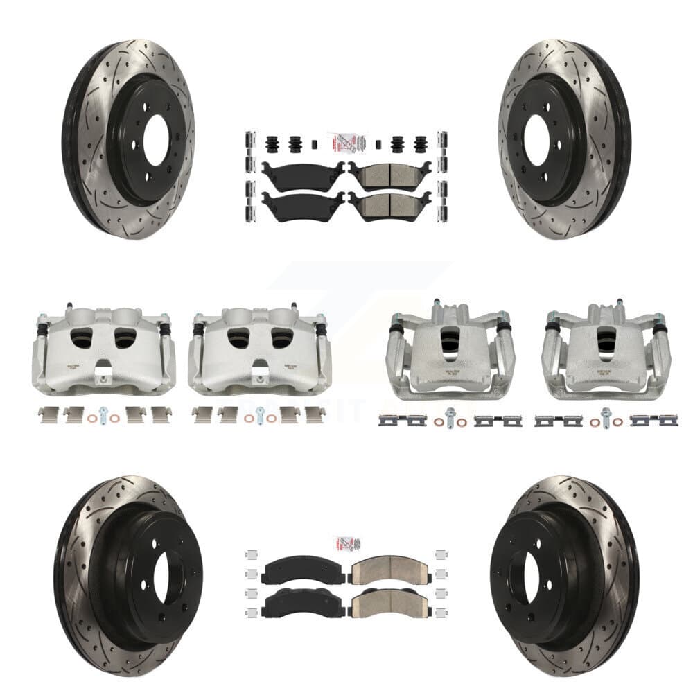 Transit Auto - KCD-100697N - Front and Rear Disc Brake Kits image 1