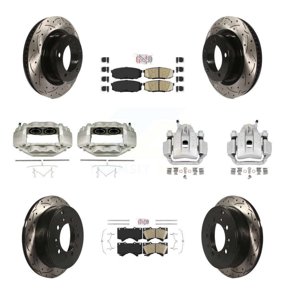 Transit Auto - KCD-100703N - Front and Rear Disc Brake Kits image 1