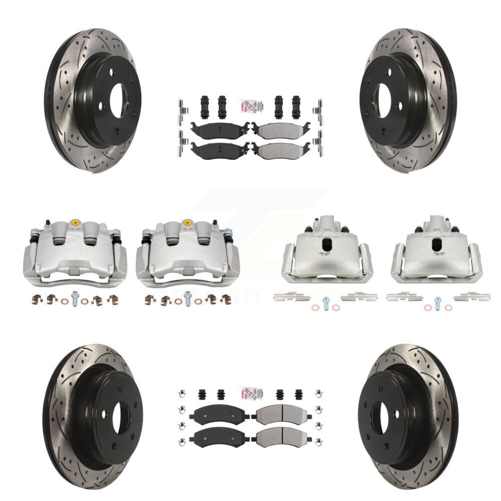 Transit Auto - KCD-100731N - Front and Rear Disc Brake Kits image 1