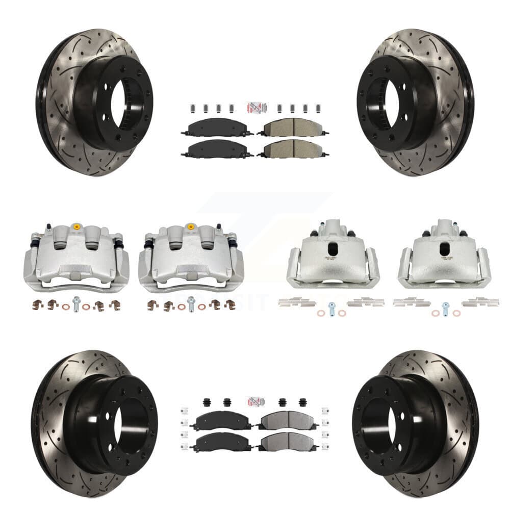Transit Auto - KCD-100738N - Front and Rear Disc Brake Kits image 1