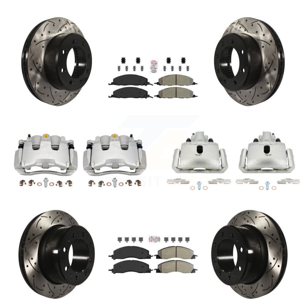 Transit Auto - KCD-100739N - Front and Rear Disc Brake Kits image 1