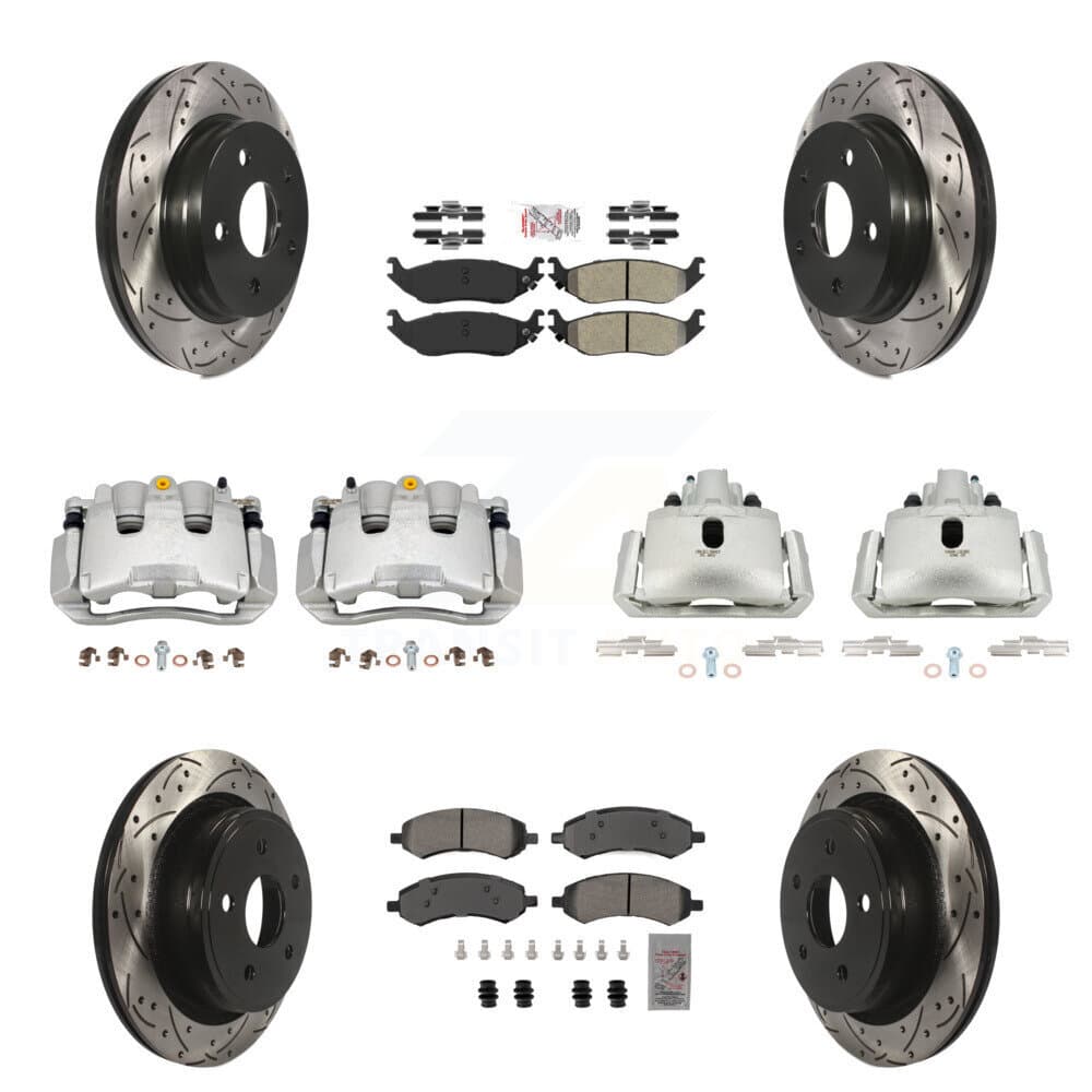 Transit Auto - KCD-100744N - Front and Rear Disc Brake Kits image 1