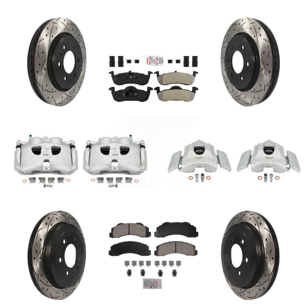 Transit Auto - KCD-100760N - Front and Rear Disc Brake Kits image 1